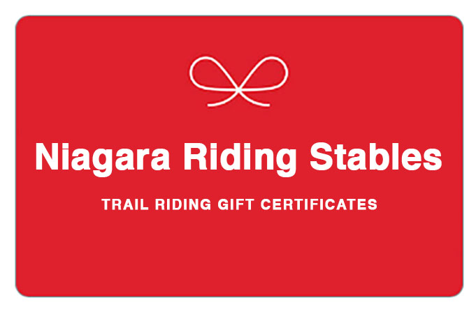 Niagara Riding Stables Gift Certificate